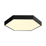 Hexagon LED Flush Mount Ceiling Lights Modern Metal Lights
