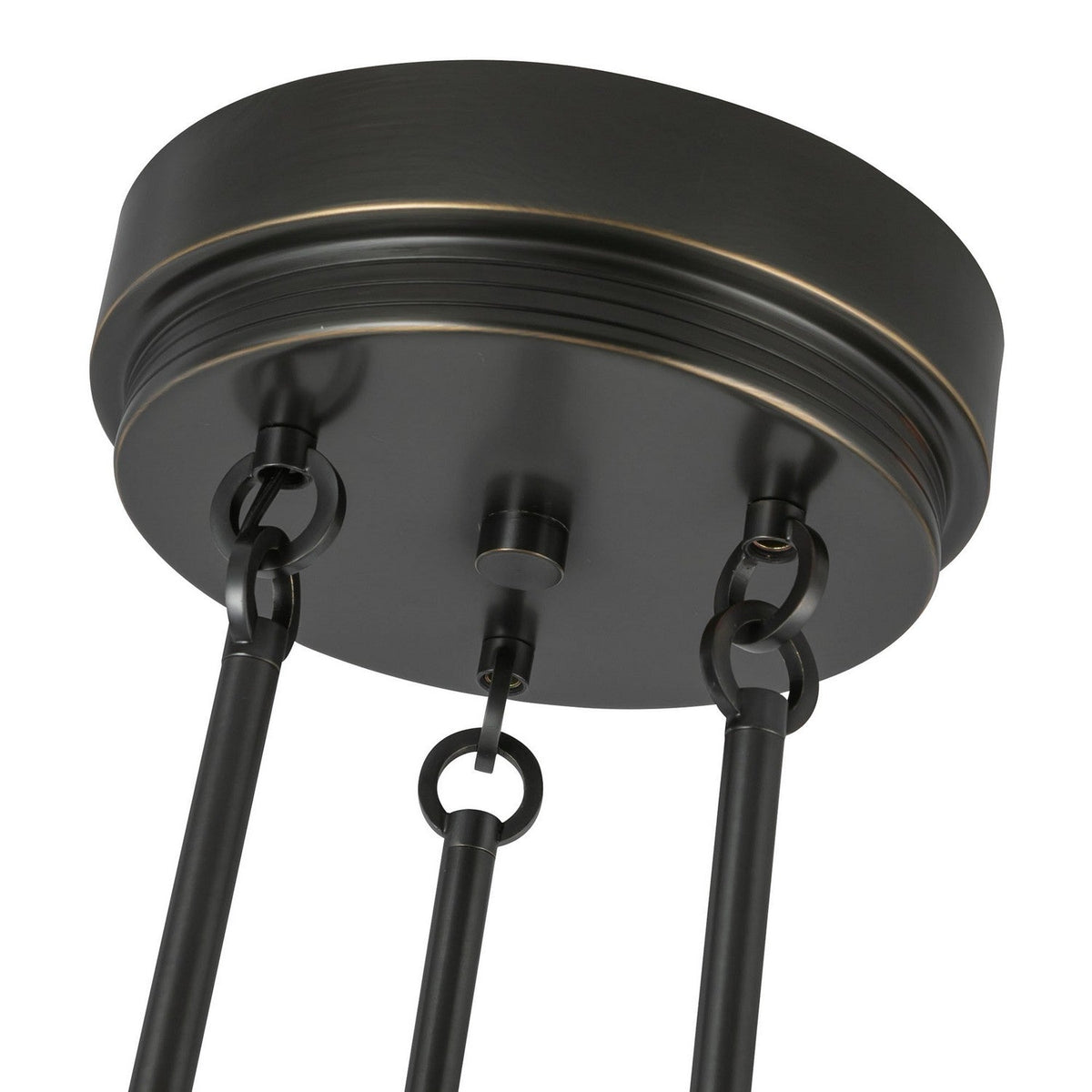 Colette LED Chandelier Urban Bronze/Alabaster