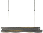 Landscape LED Pendant- Natural Iron Finish - Standard Height