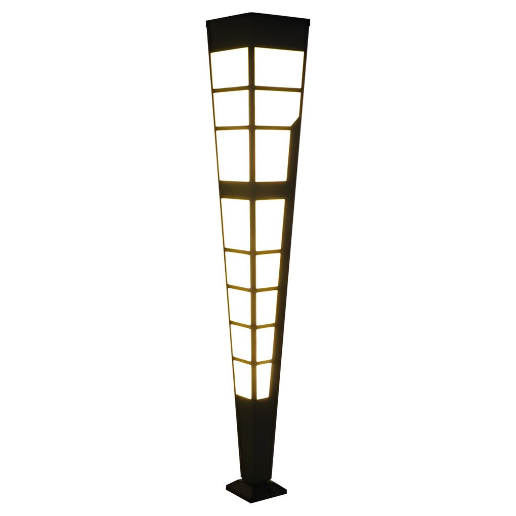 LED Outdoor Post Lights Garden Lights Outside Lights Geometric ShapedPatio Lights