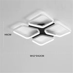 Geometric Arbitrary Flush Mount Ceiling Light Silica Gel LED Light