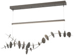 Lily LED Pendant - Dark Smoke - Iron
