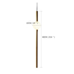 1 Light Metal Glass Pendant Lighting Minimalism Linear Round Ceiling Light