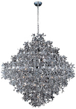 Maxim Comet 50" Wide Chrome and Crystal Chandelier