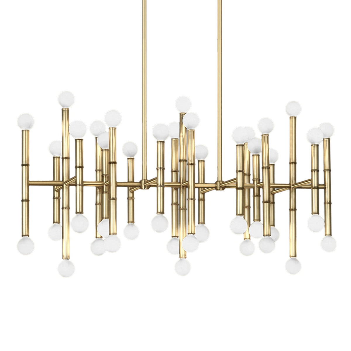 Gold 42 Light Andy Abbey GM079 Chandeliers with Shades14Wx24Hx38L