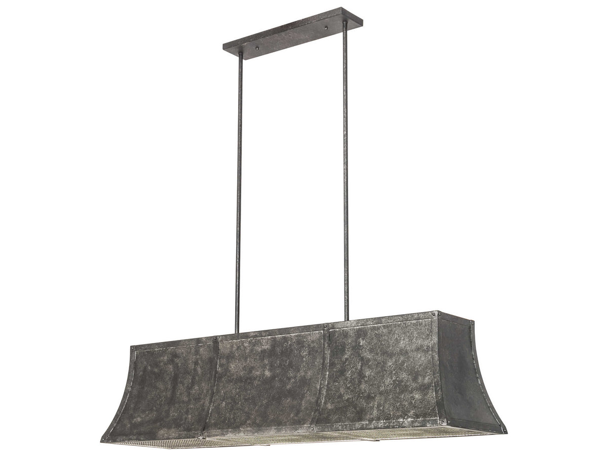Meyda 5-Light Gray Island Pendant