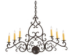 Meyda 6-Light Bronze Island Pendant
