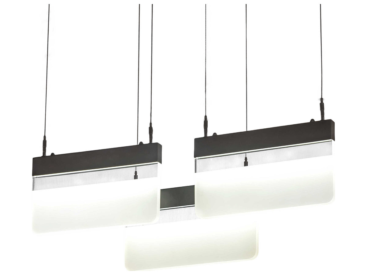 Meyda Strip Bronze LED Island Pendant