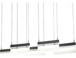 Meyda Strips Bronze LED Island Pendant