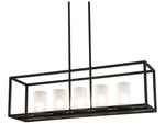 Meyda 5-Light Bronze Cylinder Island Pendant