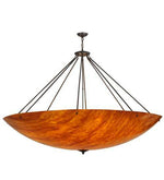Meyda Lodge 16-Light-Light Bronze Bowl Pendant