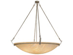 Meyda Covina 1-Light Gray Glass Bowl Pendant