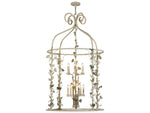 Meyda Nouveau 12-Light Brass Tiered Pendant