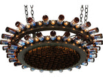Meyda 48 4 Bronze Glass Pendant