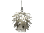 Meyda 1-Light Nickel Pendant