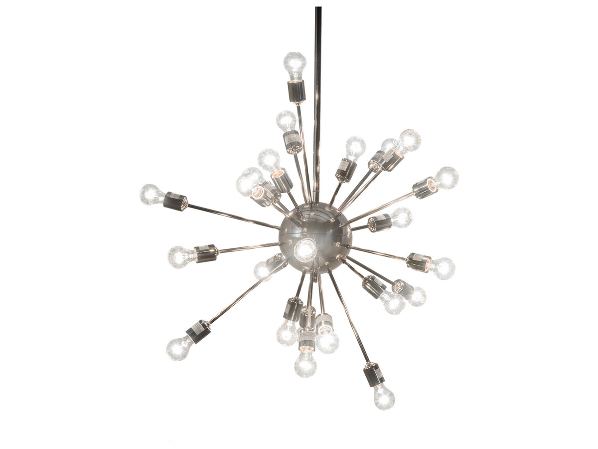 Meyda 24-Light Nickel Sputnik Pendant