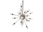 Meyda 24-Light Nickel Sputnik Pendant