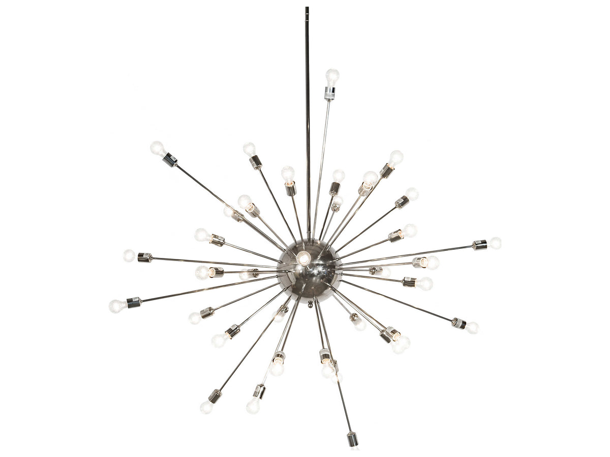 Meyda 36-Light Nickel Sputnik Pendant