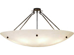 Meyda Quinby 8-Light White Bowl Pendant