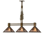 Meyda Rustic 3-Light Copper Island Pendant