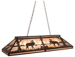 Meyda Rustic 9-Light Bronze Geometric Pendant