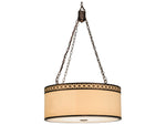 Meyda Victorian 8-Light Bronze Drum Pendant
