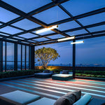 Minimalist Waterproof Outdoor LED Chandelier Landscape Decorative Lighting for Courtyard Aisle