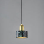 Nordic Ceramic Pendant Light Marble Metal Pendant Lighting