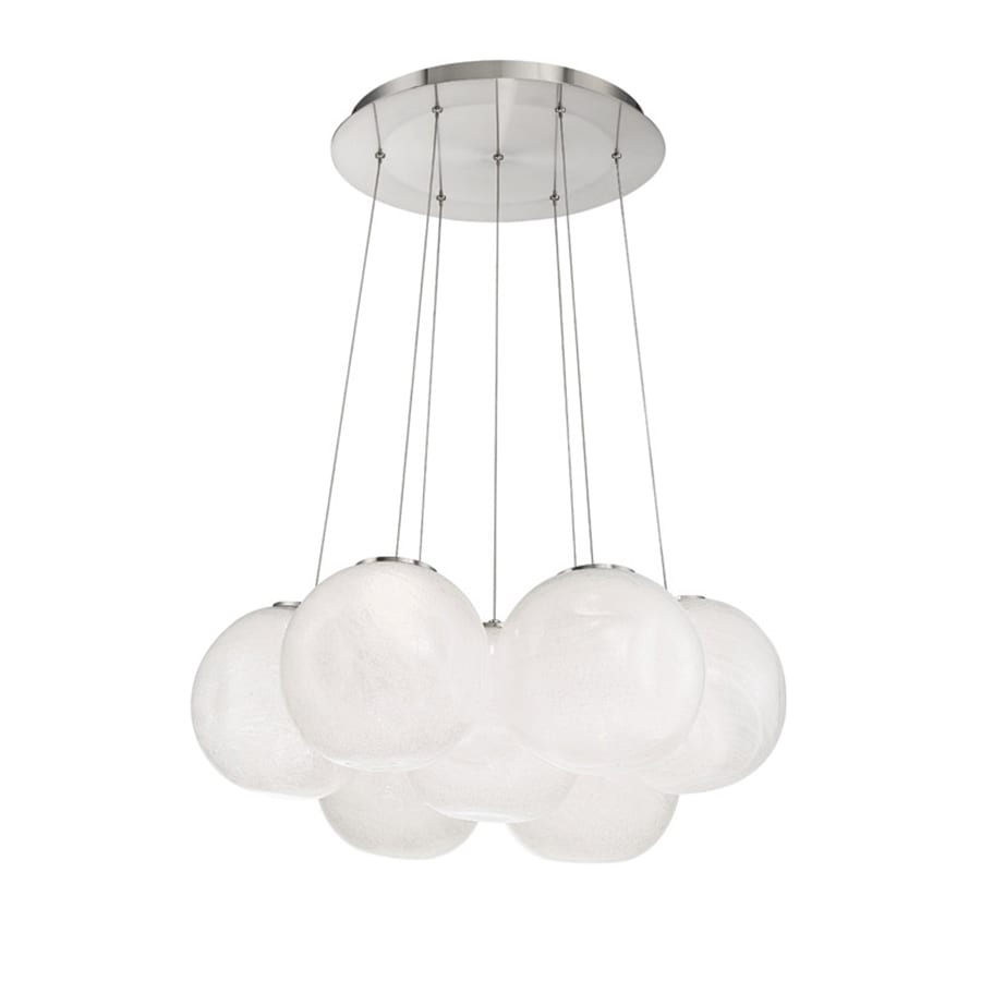 Cosmic 7 Light 27" Wide Integrated LED Suspension Multi Light Pendant
