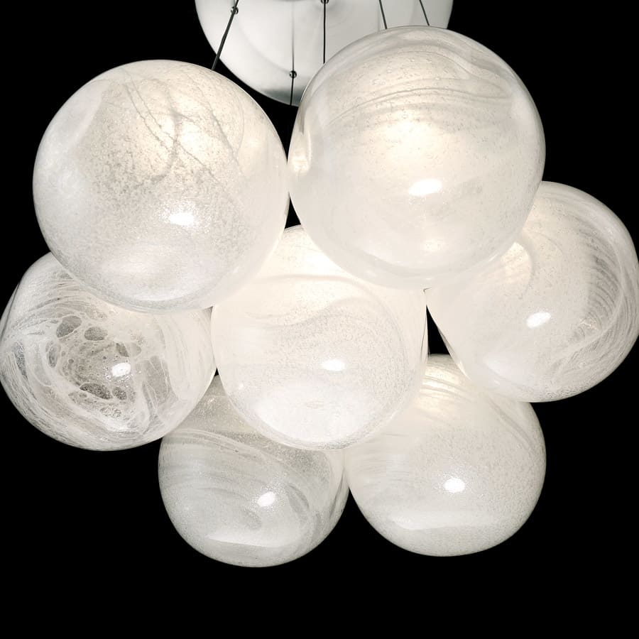 Cosmic 7 Light 27" Wide Integrated LED Suspension Multi Light Pendant