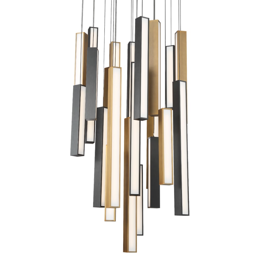 Chaos 21 Light 26" Wide LED Multi Light Pendant