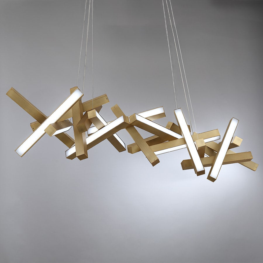 Chaos 72" Wide Integrated LED Chandelier
