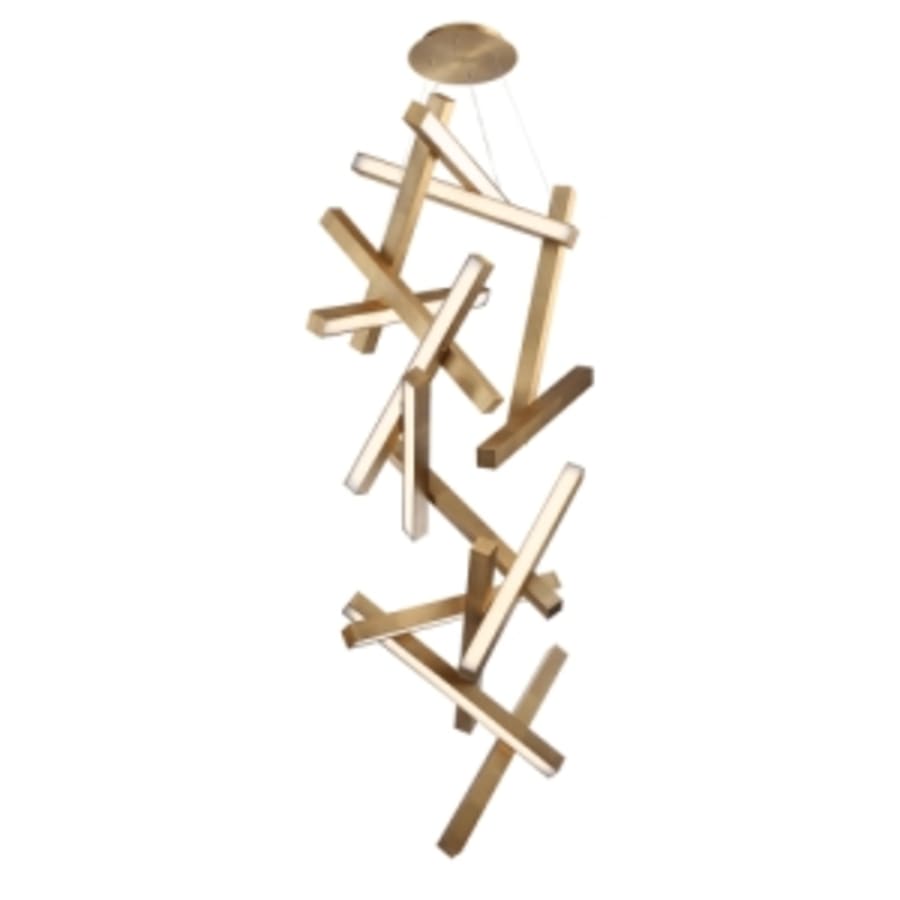 Chaos 31" Wide LED Suspension Chandelier