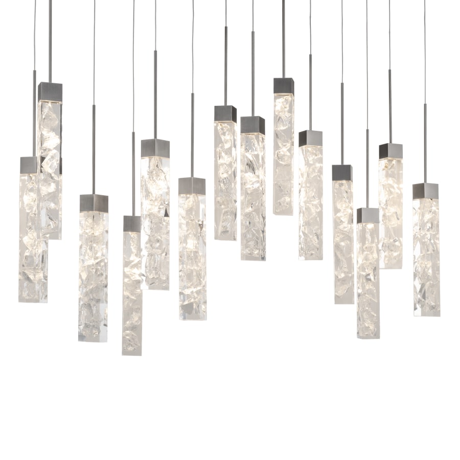 Minx 14 Light 10" Wide LED Crystal Multi Light Pendant