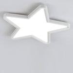 Modern Nordic Star Flush Mount LED Lights Dimmable Ceiling Lights with Remote