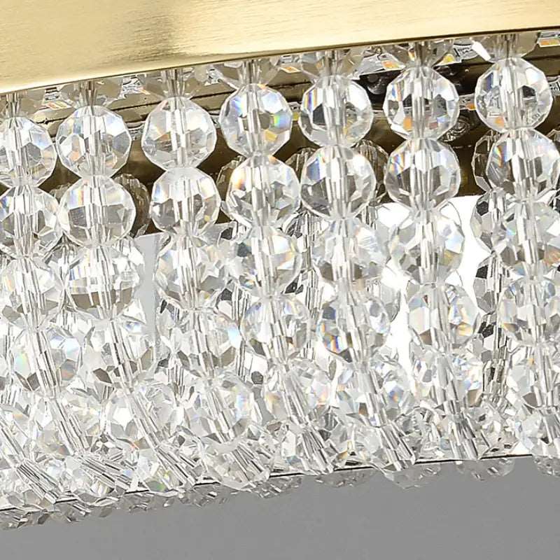 Bergamo Double Ring Crystal Chandelier