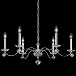 Modique Chandelier, 5-Light, Heirloom Bronze, Clear Heritage Crystal, 27"W (MD1005N-76H 1HZZH1)