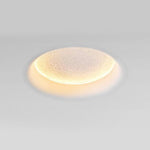 Moon-like Plaster LED Embedded Wall Light Anti-glare for Background Wall