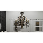 Quoizel Lighting - MQ5020HL - Marquette Chandelier 20 Light Steel