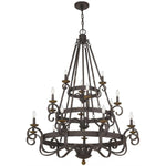 Quoizel Lighting - NBE5018RK - Noble Chandelier 8 Light Steel