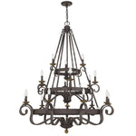 Quoizel Lighting - NBE5018RK - Noble Chandelier 8 Light Steel