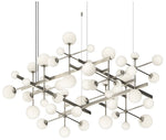 Nebula Square LED Pendant - Satin Nickel