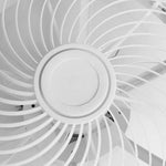 Nordic Hollow Minimalist Three-color Dimming Integrated Bladeless Ceiling Fan Lamp