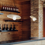 Nordic Minimalist Personality Chandelier for Bedroom Bedside Dining Bar