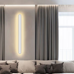 Nordic Minimalist Strip Three-color Light LED Bedside Living Room Background Wall Lamp