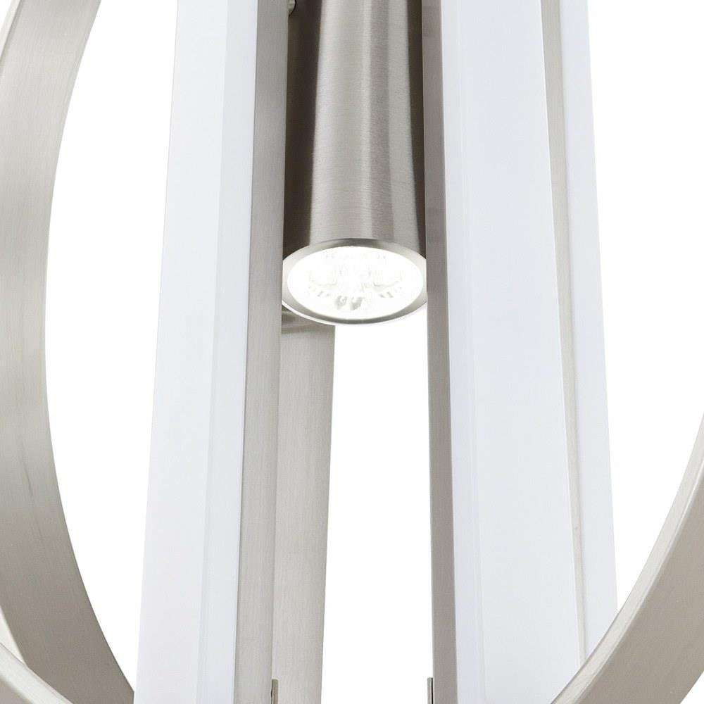 Justice Design - NSH-4304-NCKL - Liv - 36 Inch 455W 7 LED Chandelier