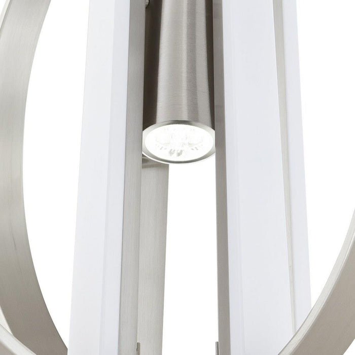 Justice Design - NSH-4304-NCKL - Liv - 36 Inch 455W 7 LED Chandelier