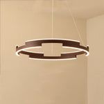 Modern Geometrical Circle Chandelier Pendant Light for Bedroom
