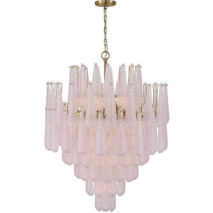 Crystorama Lighting - OLL-6008-AG-BH - Ollie - 21 Light Chandelier-40.75 Inch Tall and 33.25 Inch Wide