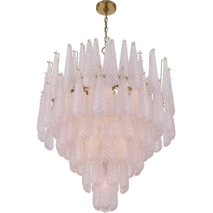 Crystorama Lighting - OLL-6008-AG-BH - Ollie - 21 Light Chandelier-40.75 Inch Tall and 33.25 Inch Wide